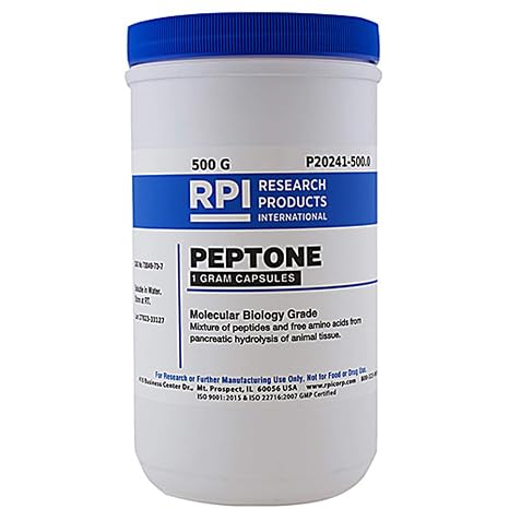 RPI P20241-500.0 Peptone, Capsules, 500g