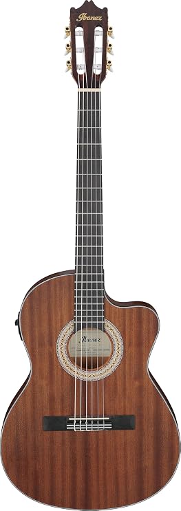 Ibanez GA5MHTCE GA Series Open Pore Natural Slim Case Electro Classic Guitar