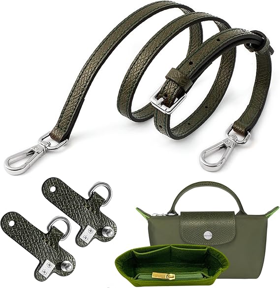 Sunshine smile Organiser for Longchamp Bag Shoulder Strap and Carry Strap for Women Bag Organiser for Longchamp Mini