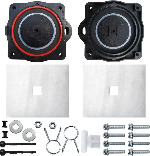New Air Pump Rebuild Complete Kit for Hiblow HP80 & HP60 HP-80-0117 HP-80-0110 and more (style B)
