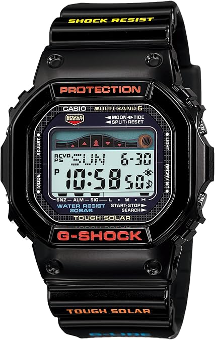 Casio Men's GWX-5600-1JF G-Shock G-Lide Tough Solar Radio Controlled Watch [Japan Import]