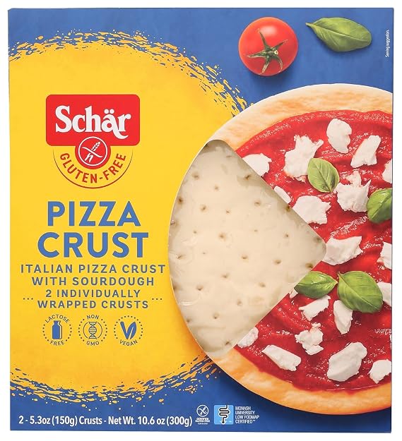 Gluten Free Pizza Crusts, 10.6 Ounce