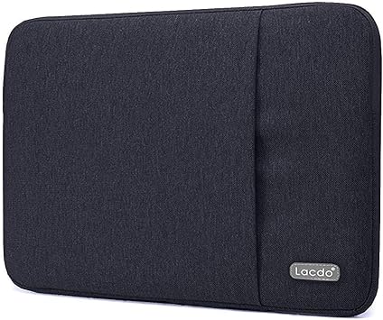 Lacdo 11 inch Chromebook Case Laptop Sleeve for 11.6 inch Samsung Lenovo HP Dell ASUS Acer Chromebook | 13 inch New Surface Pro 11 Copilot+PC / 10 9 8 X | 11.6 inch MacBook Air Computer Bag, Black