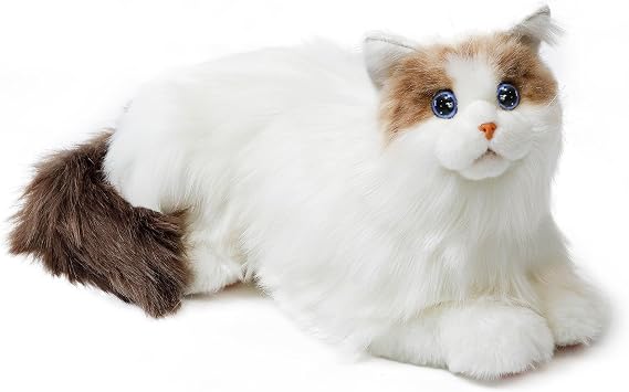 ELEPHANT ROBOTICS metaCat Ragdoll - Interactive Companion Pets Robot Cat with Voice Command Touch Sensor Eye Animation - Gifts for All Ages - Realistic & Lifelike, Type-C Charging