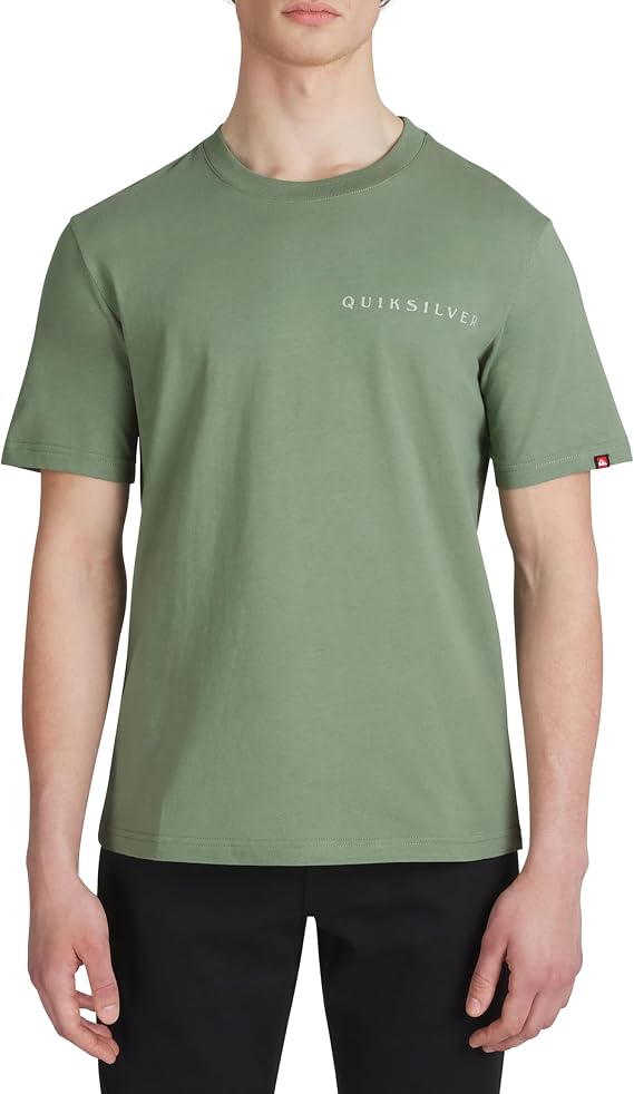 Quiksilver Men's Regular Fit Premium Soft Cotton Tee Short Sleeve T-Shirt