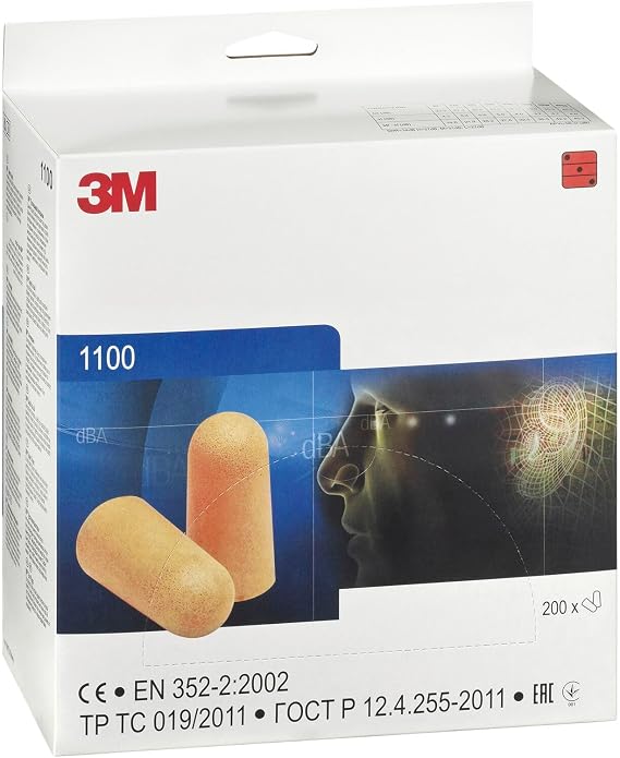 3M 1100 Kulak Tıkacı 37Db-20 Çift