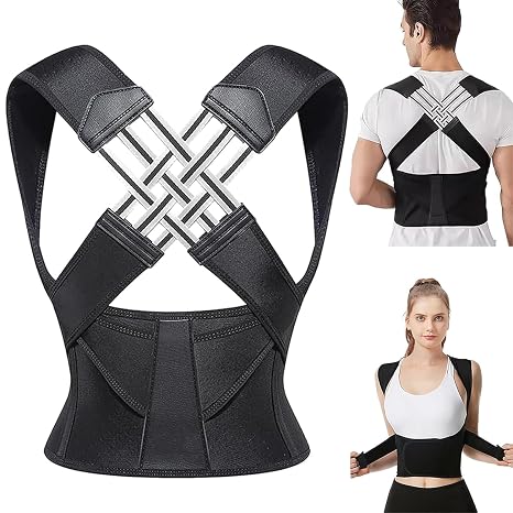 Posture Corrector for Men and Women, Adjustable Back Support Brace