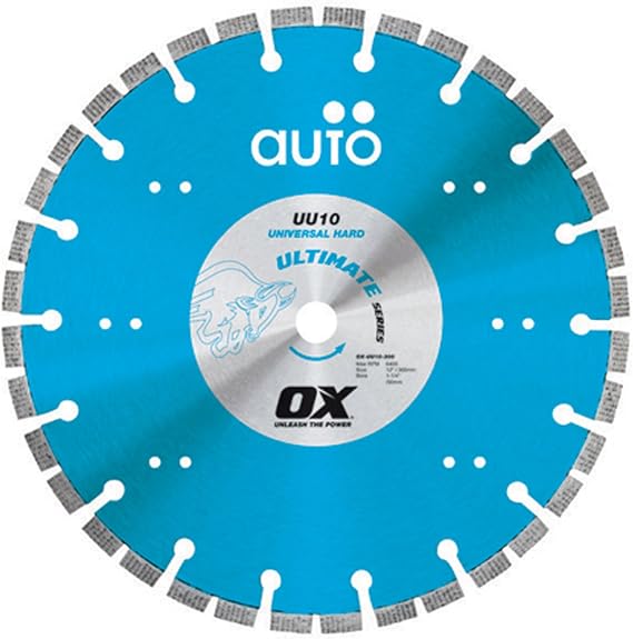 OX Tools OX-UU10-7 Ultimate Universal/Hard 7" Diamond Blade, DM-7/8-5/8 Bore