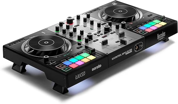 Hercules DJ Control Inpulse 500 (Silver) inc.Case