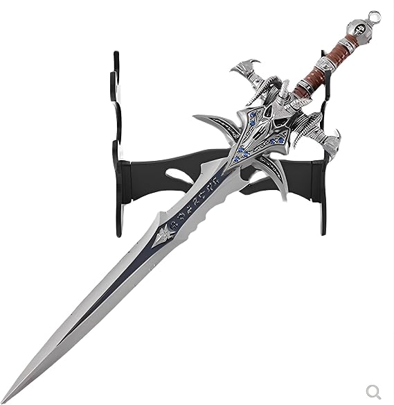 ARAZI Frostmourne,Length 12 Inches, All Alloy Material, Gift Box Packaging, with Display Stand