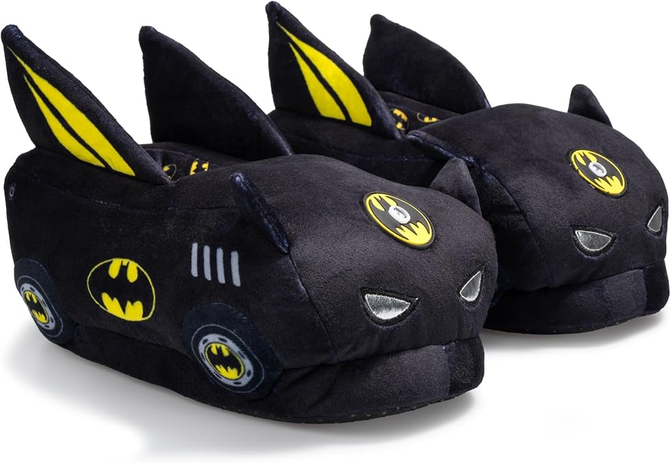 DC Youth Kids Batman Batmobile 3D Slipper