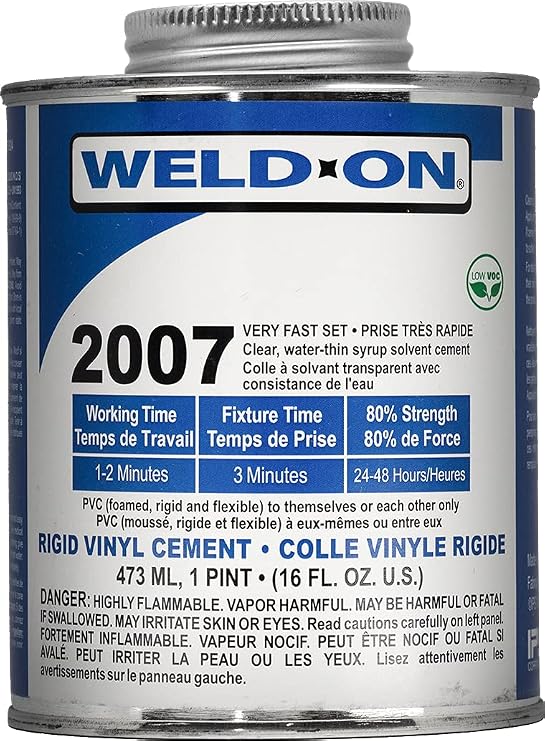 Weld-On #2007 Cement, Pint