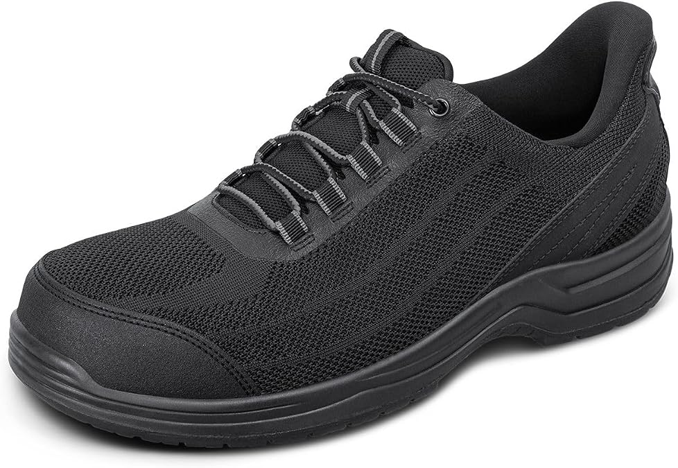 Orthofeet Onyx Orthopedic Men's Slip-On Work Shoes