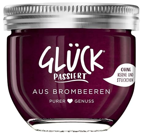 Happiness passes – from blackberries fruit spread without pieces finely passed – 230 g