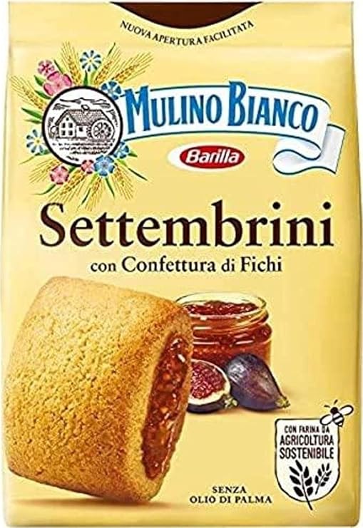 MULINO BIANCO Settembrini Italian Sandy Biscuits 300 g Bag