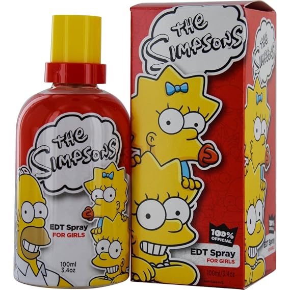 Air-Val International The Simpsons 3.4 oz Eau De Toilette Spray for Women