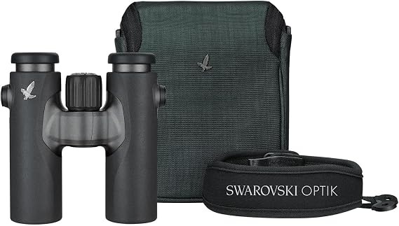 Swarovski Optik 10x30 CL Companion Wild Nature Waterproof Roof Prism Binocular with 6.2 Degree Angle of View, Anthracite