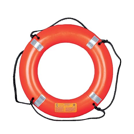 MUSTANG SURVIVAL 30" Ring Buoy with Reflective Tape