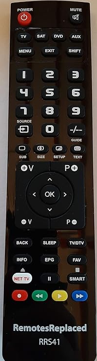 Compatible Remote Control for the Panasonic RF-2200BS