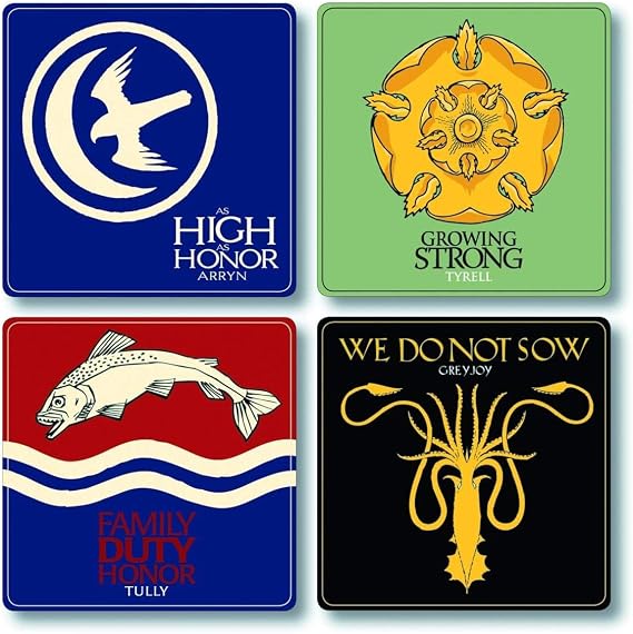 Dark Horse Deluxe Game of Thrones Season 2 Coaster Set
