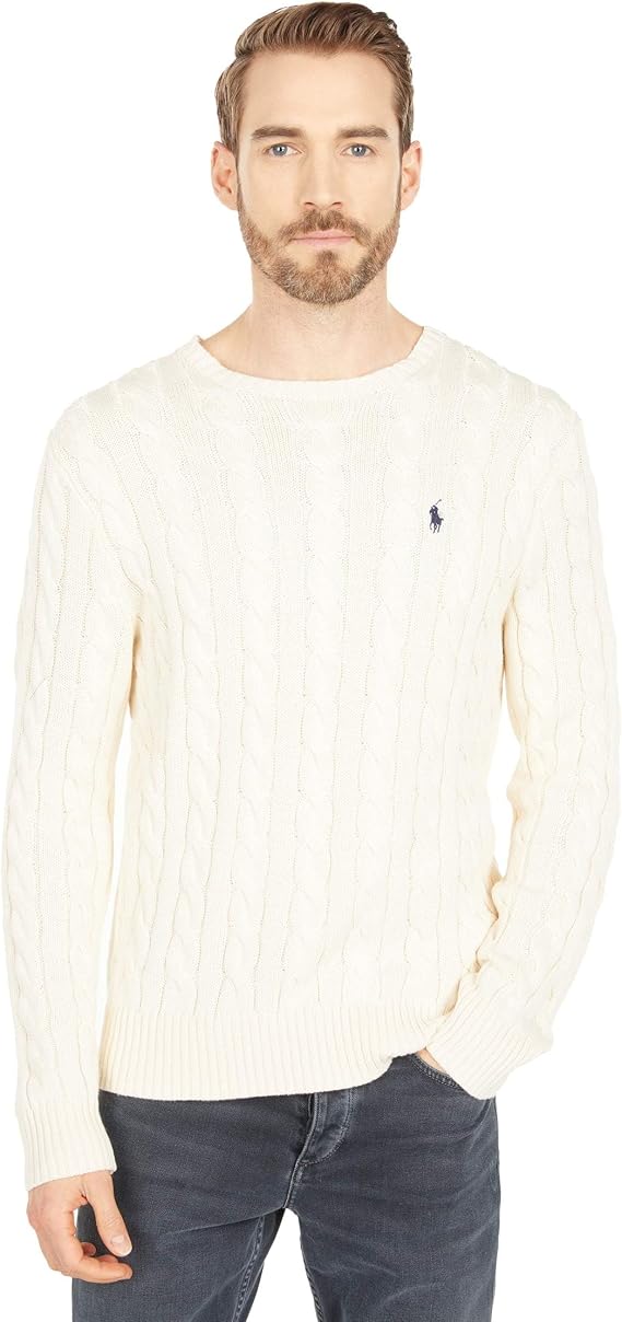 POLO RALPH LAUREN Cable-Knit Cotton Sweater