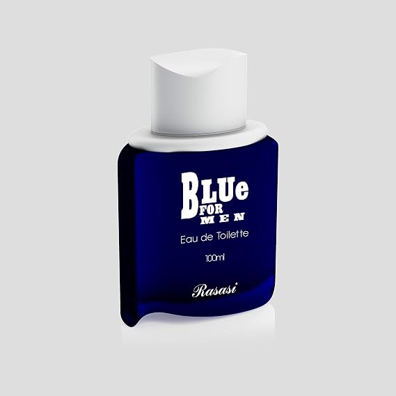 Rasasi Blue Eau De Toilette Spray for Men, 3.4 Ounce