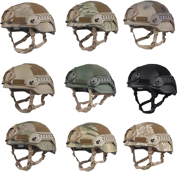 Emersongear Combat Helmet ACH MICH 2002 Tactical Airsoft Helmet