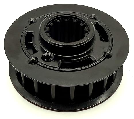 Motor Sprocket Pully 20 Tooth 1mm Pitch 17mm Wide Belt 30 DEG Compatible Fitment for Zero Motorcycles 30-08121