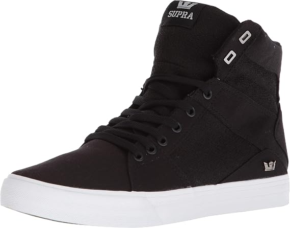 Supra Aluminum High Top Lace Up Sneaker Shoes