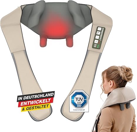 Donnerberg Proneck Neck Massager Wireless Shiatsu & Deep Massage