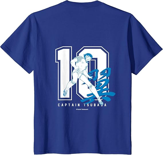 Back Print Captain Tsubasa Tsubasa Ozora(Number 10) T-Shirt
