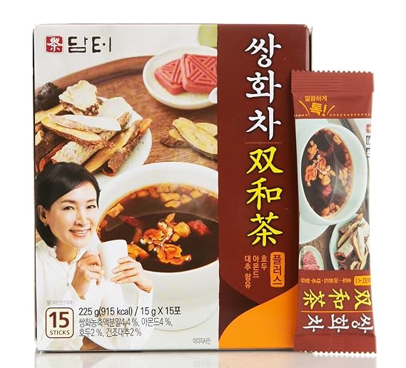 DAMTUH Herbal Tea (Ssanghwa Tea) Herbal Plus 15g x 15 sticks