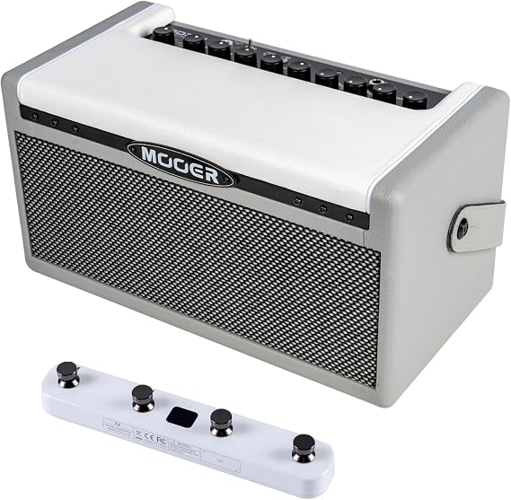 MOOER SD30i Intelligent Amp 30W Guitar Practice Amplifier Stereo Speaker 5hrs Battery, Looper Drum Multi Effects Wireless Controller