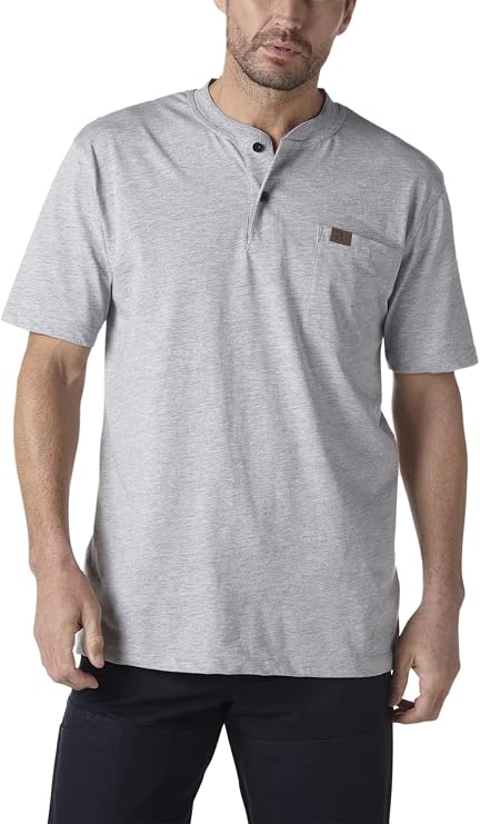 Wrangler Riggs Workwear Men's Short Sleeve Henley