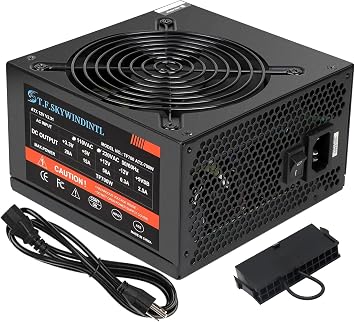 700 Watt PC Power Supply ATX Standard Computer Power Supplies Non Modular PSU Active PFC Full Voltage 110-220V 80 Plus Gold with 20+4pin Main Power Interface for Gaming Desktop PC Serverwith Tester
