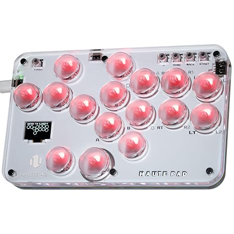 Sehawei Haute42 Arcade Stick S16 All-Button Gamerfinger with Custom RGB
