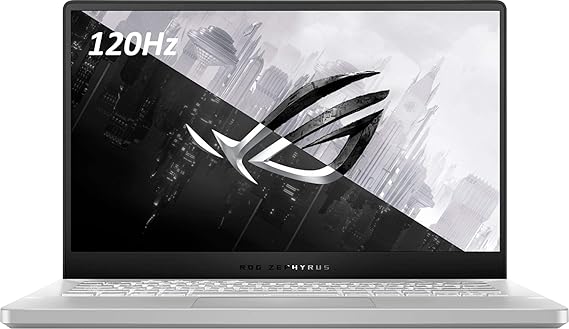 ASUS - ROG Zephyrus G14 14" Gaming Laptop - AMD Ryzen 9-16GB Memory - NVIDIA GeForce RTX 2060-1TB SSD - Moonlight White