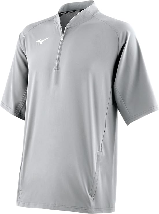 Mizuno Mens Gametime Short Sleeve Hitting Jacket