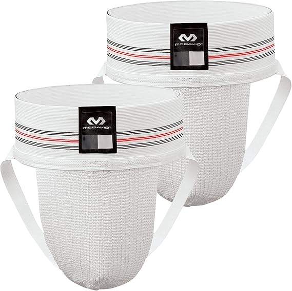 Mcdavid Athletic Jock Strap Adult Men's, Baseball Protection & More Sports, Black & White