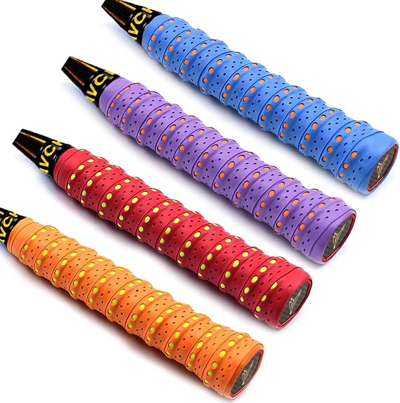 Badminton Racket Grip Tape Non-Slip Grip Overgrip Pack of 4
