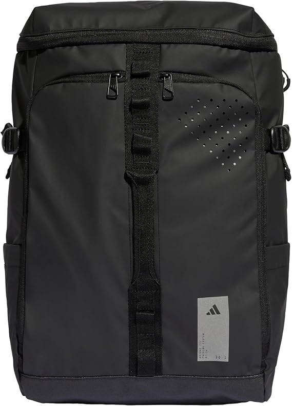 adidas Unisex HYBRID BACKPACK, black/REFLECTIVE SILVER, One size