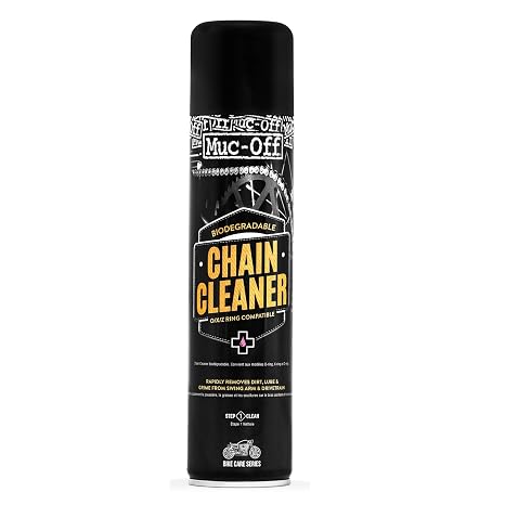 Muc-Off Motorcycle Chain Cleaner, 16.9 fl oz - Chain Cleaner and Degreaser Spray for Motorcycle Cleaning - Motorcycle Cleaner for On and Off-Road