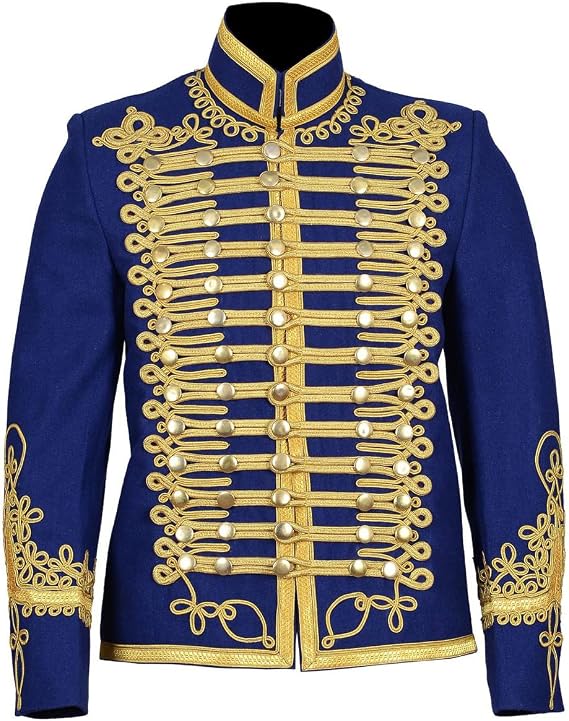 Kicky Napoleonic Hussar Jacket, Military Style Tunic, Military Jacket, Uniform Jacket, Pelisse Jacket