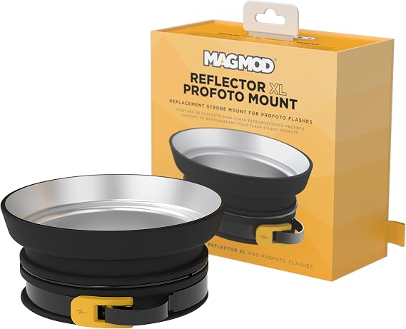 MagMod Reflector XL Profoto Mount | Profoto Mount Adapter for Reflector XL, Secure Strobe Attachment, Built for Working Photographers, Fast Magnetic Attachment
