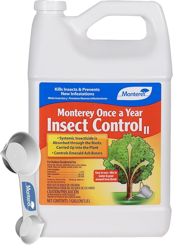 Monterey Once A Year Insect Control II, 1 Gallon w/Spoon