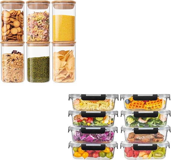Liuruiyu 36oz Meal Box & 37oz Medium Container