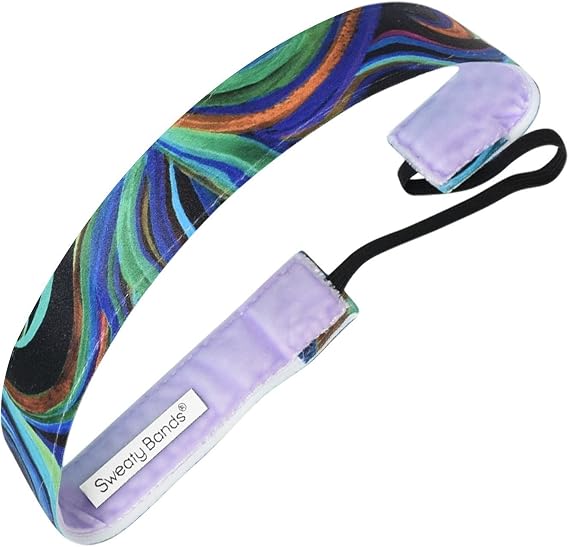 Sweaty Bands Sunsoaked Fitness Headband, Non-Slip Performance Hairband