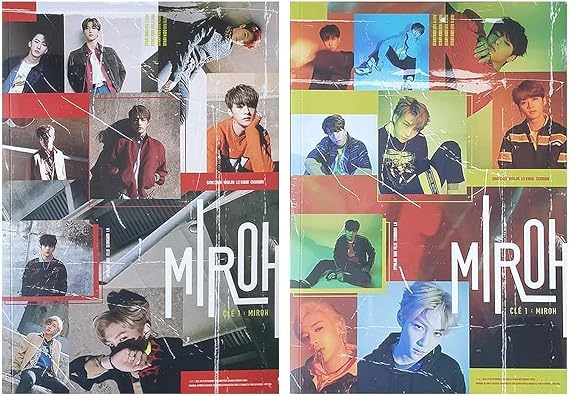 STRAY KIDS 4th Mini CLE 1 : Miroh Album Standard (Miroh Version) CD+Photobook+3 QR Photocards+(Extra 4 Photocards + 1 Double-Sided Photocard)