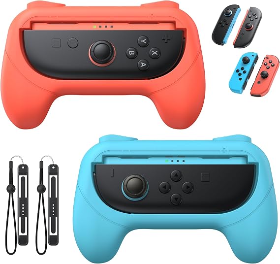 FASTSNAIL Switch Controller Grips for Nintendo Switch 2/1/OLED for Joy-Con