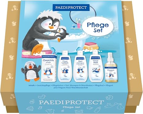 PAEDIPROTECT Care Set Gift Set for Babies & Children Vegan